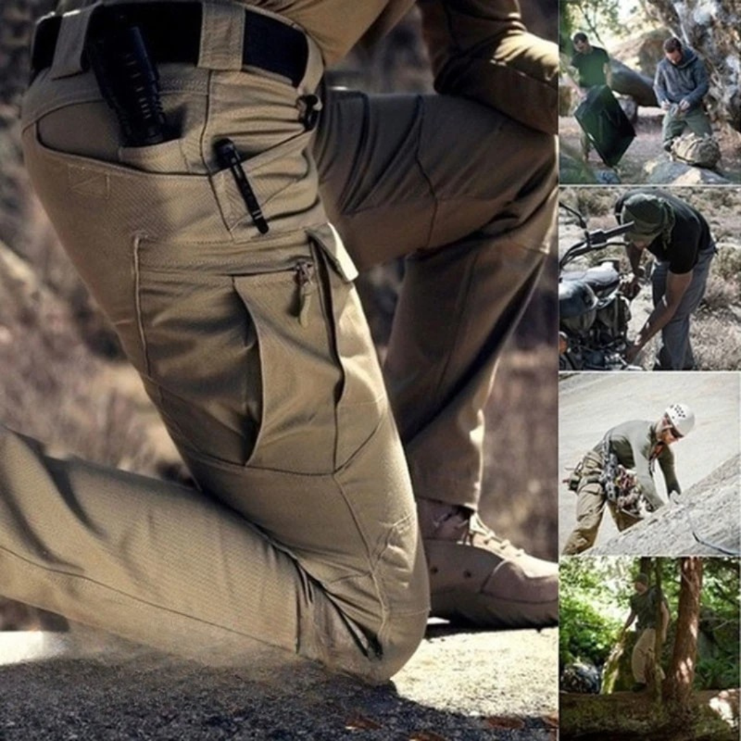 Calça Cargo Tática Militar Alpha Gear® – Resistência e Mobilidade
