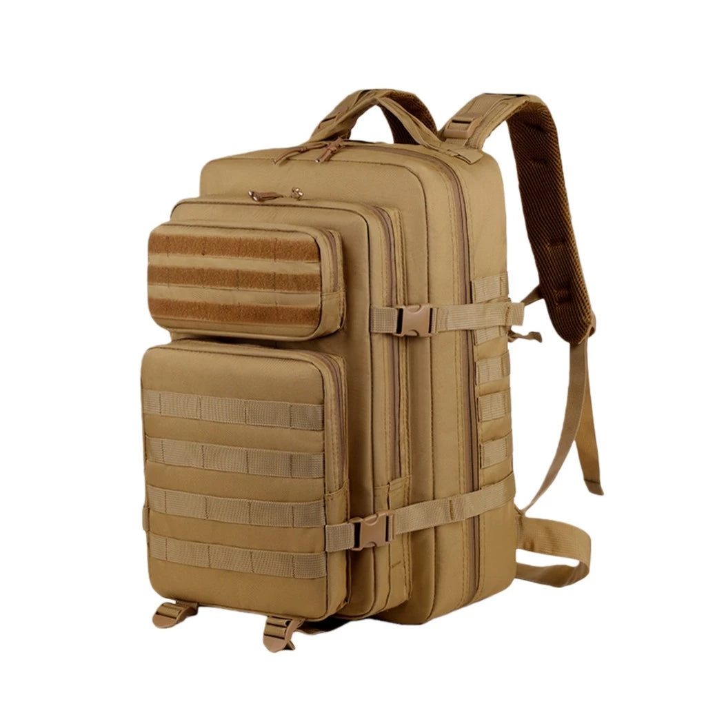 Mochila Tática 50L Alpha Gear® – Resistente à Água, Molle e Compartimento para Notebook