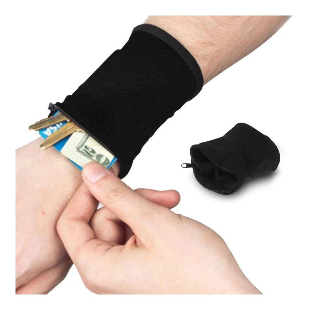 Carteira de Pulso Anti-Furto Alpha Gear® – Discreta, Segura e Ideal para Shows e Esportes
