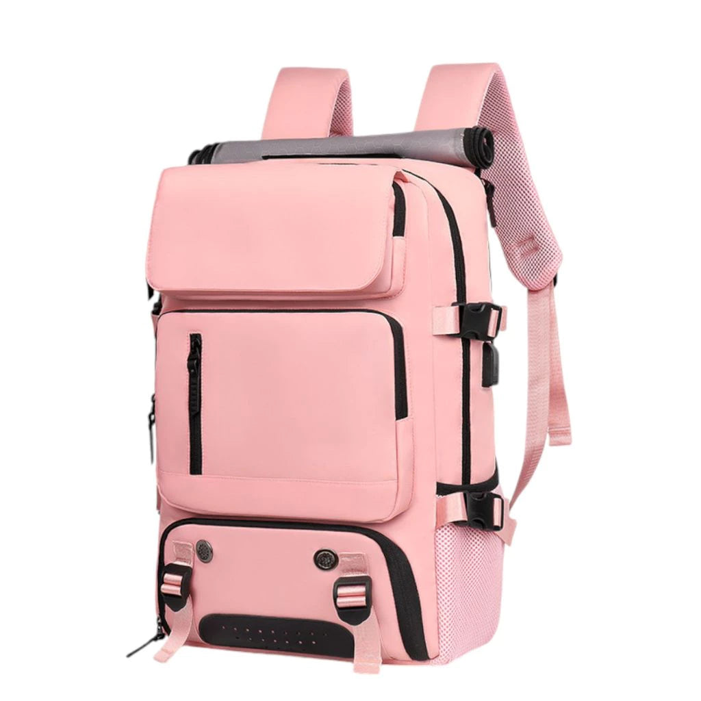 Mochila Multifuncional Impermeável Alpha Gear® – 30L com USB e Compartimento para Notebook