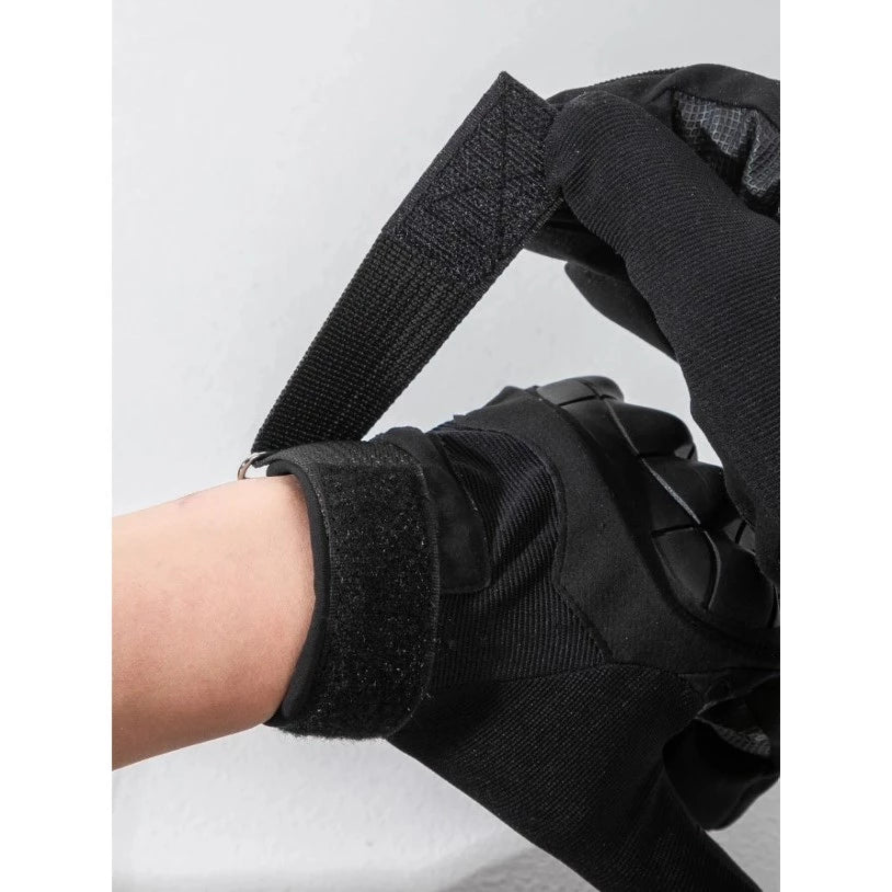 Luva Tática Militar Full Finger Alpha Gear® – Antiderrapante, Resistente e Proteção Total