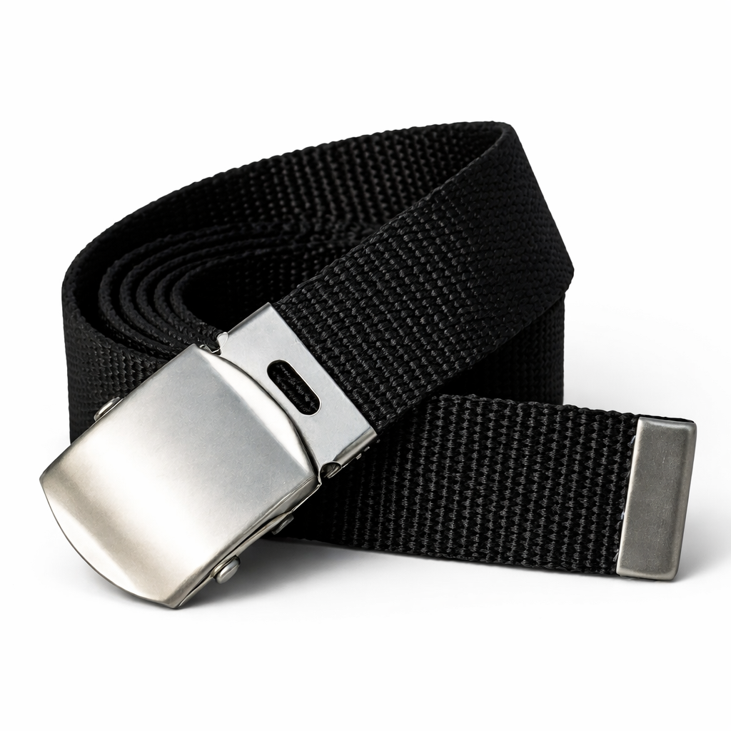 Cinto Tático Militar Alpha Gear® – Nylon Reforçado Ajustável até 160cm com Fivela de Metal