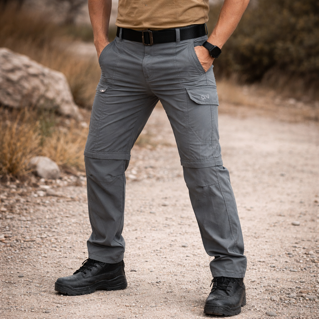 Calça Hiking DryFlex Alpha Gear® – Secagem Rápida e Versatilidade