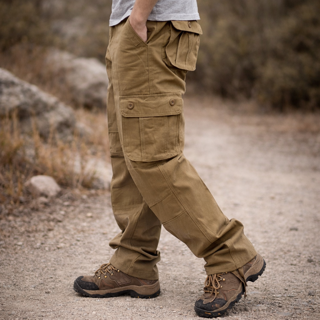 Calça Cargo Work Alpha Gear® – Conforto e Organização Tática