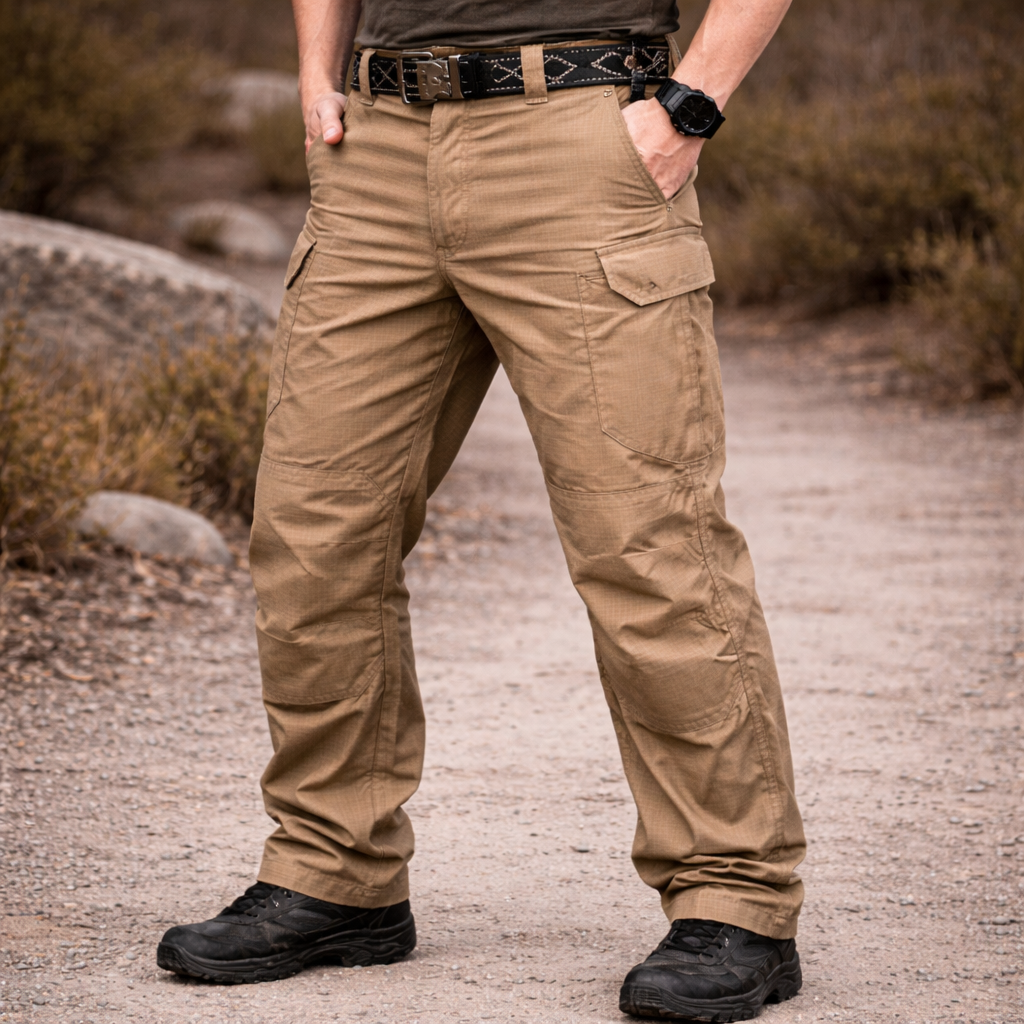 Calça Cargo Tática Militar Alpha Gear® – Resistência e Mobilidade