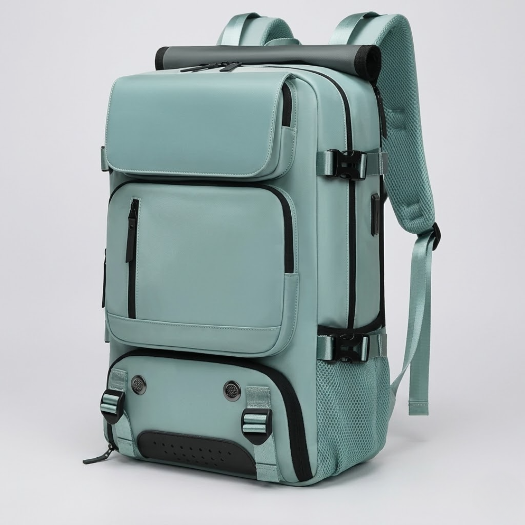 Mochila Multifuncional Impermeável Alpha Gear® – 30L com USB e Compartimento para Notebook