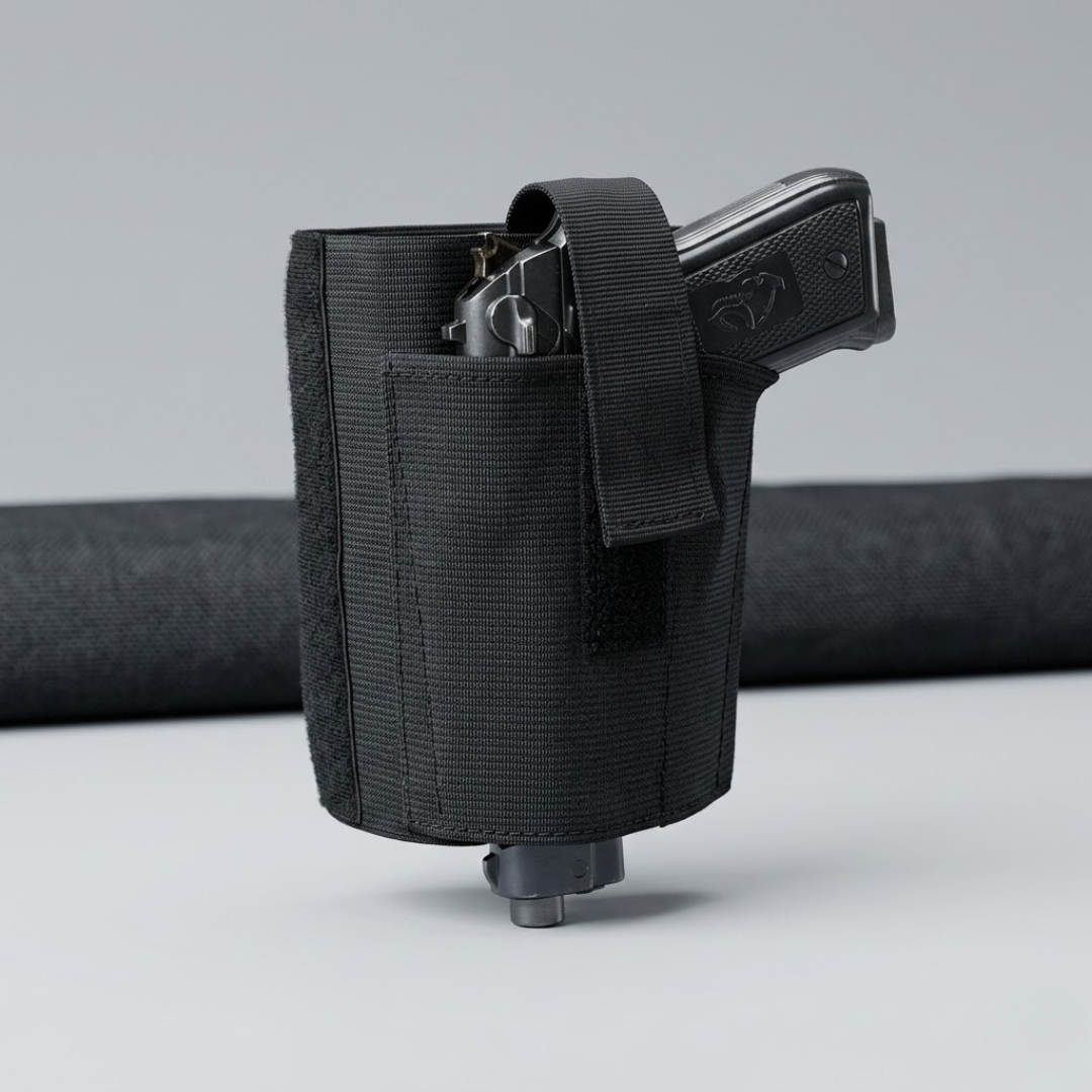 Coldre de Tornozelo Compacto Alpha Gear – Velado, Leve e Ajustável