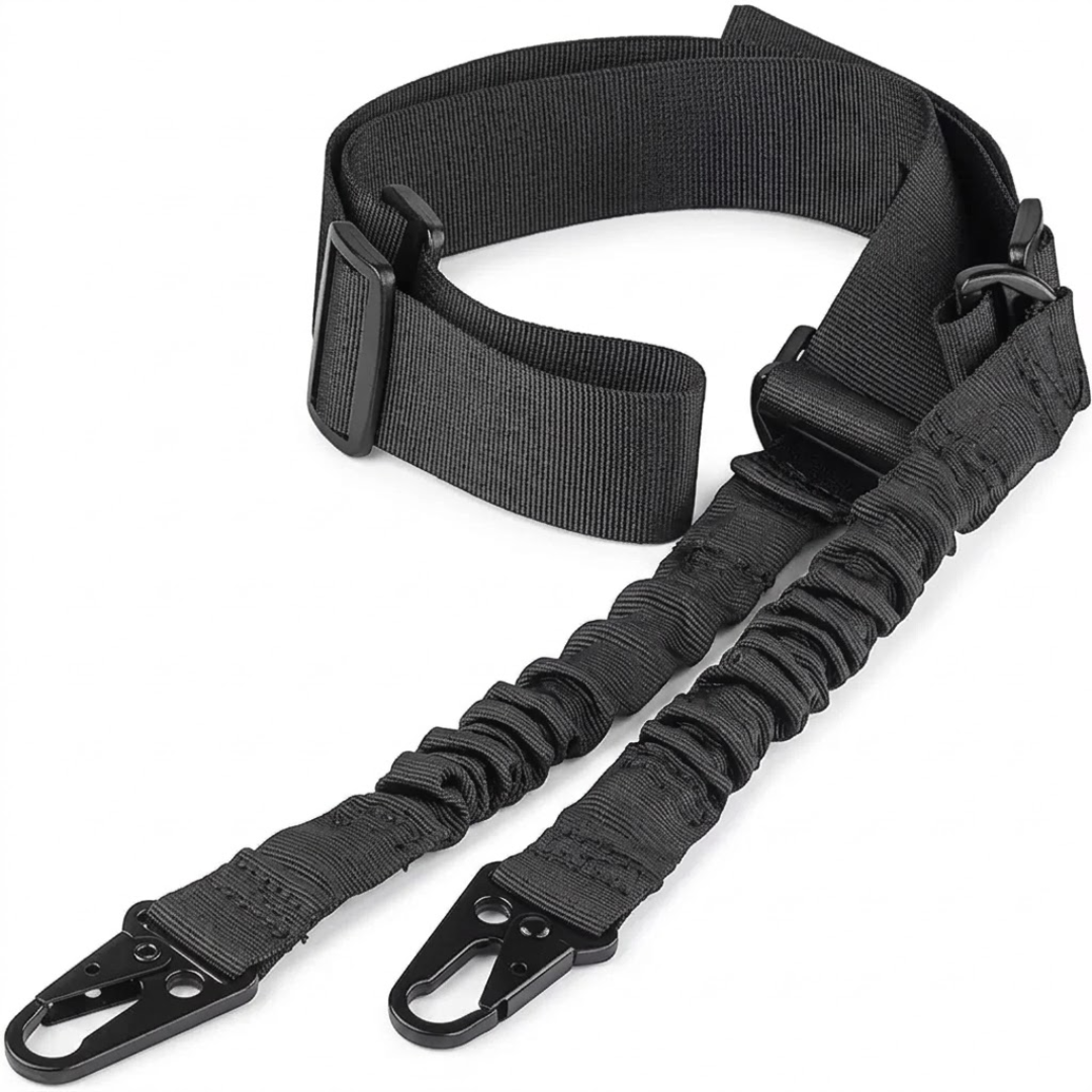 Bandoleira Tática 1 ou 2 Pontos Alpha Gear – Ajustável, Resistente e com Amortecimento