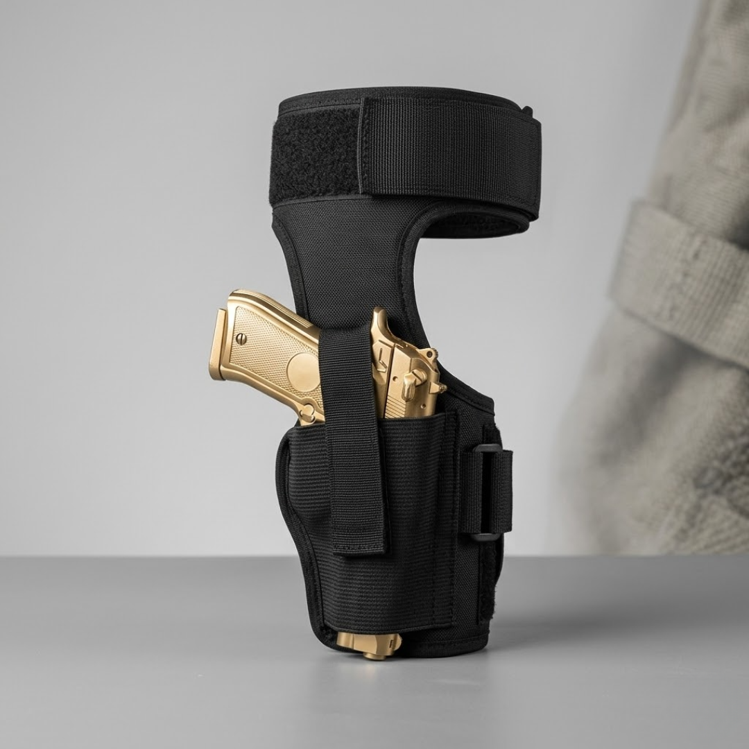 Coldre de Tornozelo Velado Alpha Gear – Conforto, Segurança e Acesso Rápido