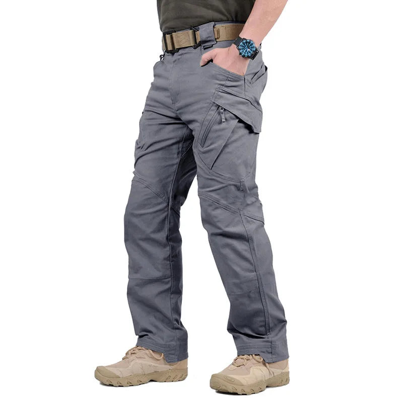 Calça Cargo Tática Alpha Gear® – Mobilidade e Organização