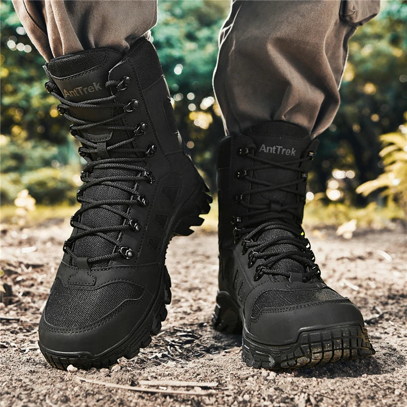 Coturno Tático Alpha Gear® – Leveza e Tração Segura
