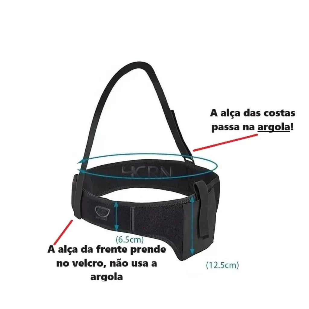 Coldre Axilar Velado Alpha Gear – Discreto, Ajustável e Saque Rápido