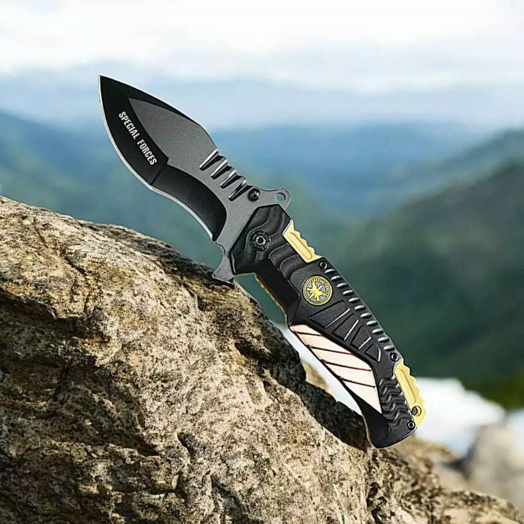 Canivete Outdoor Alpha Gear® – Uso Adulto e Transporte Responsável