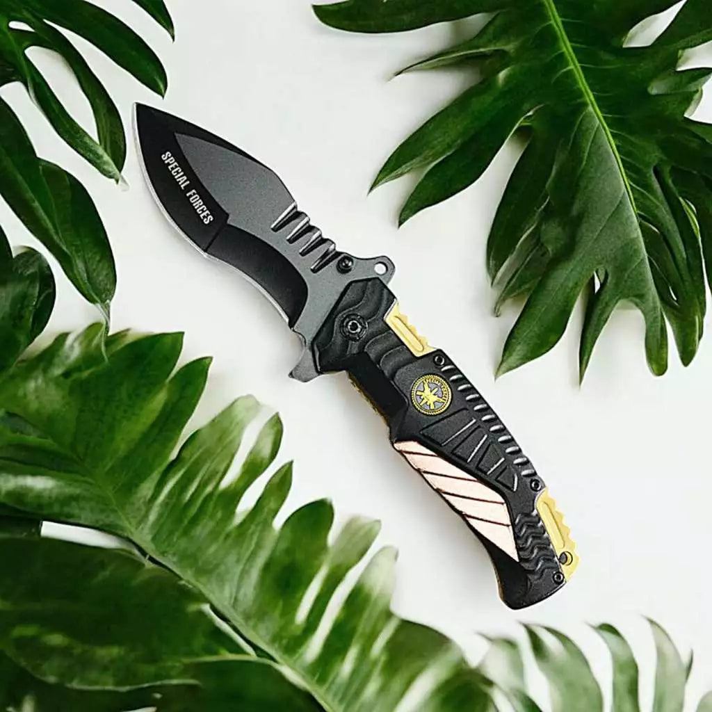 Canivete Outdoor Alpha Gear® – Uso Adulto e Transporte Responsável
