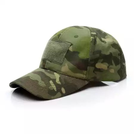 Boné Tático Multicam Alpha Gear – RipStop, Ajustável e com Velcro para Patch