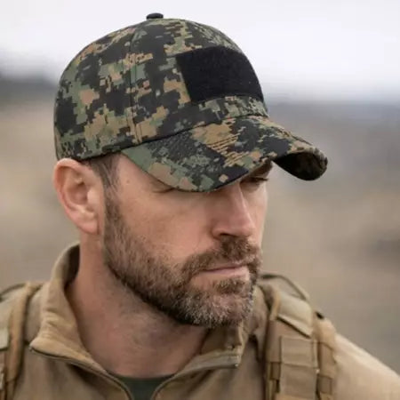 Boné Tático Multicam Alpha Gear – Ajustável, RipStop e com Velcro para Patch
