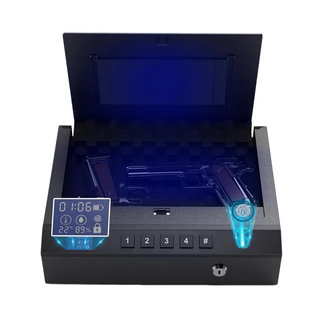 Cofre Biométrico Alpha Gear® – Segurança e Controle Digital