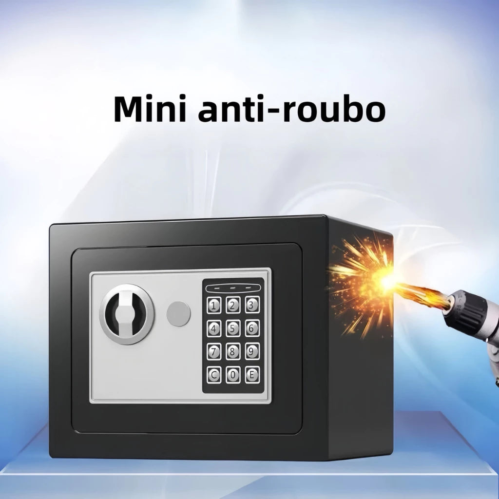 Cofre Digital Alpha Gear® – Senha Segura e Proteção Compacta