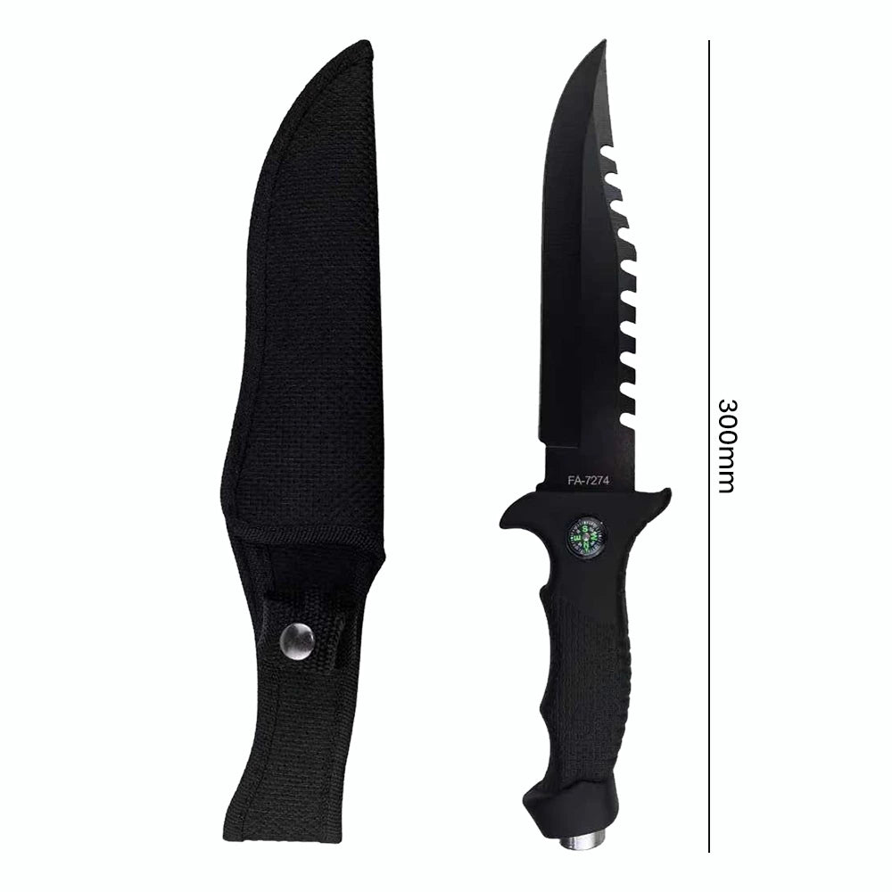 Faca Outdoor Alpha Gear® – Uso Responsável em Camping e Pesca