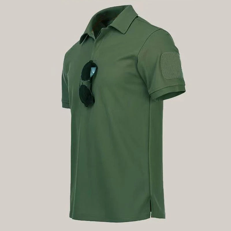 Camiseta Tática Masculina Alpha Gear – Leve, Respirável e Ideal para Treino e Outdoor