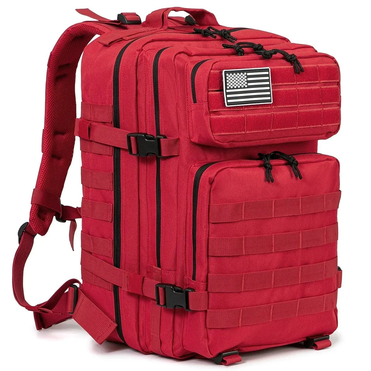 Mochila Tática 45L Alpha Gear® – Molle Militar, Alta Capacidade para 3 Dias