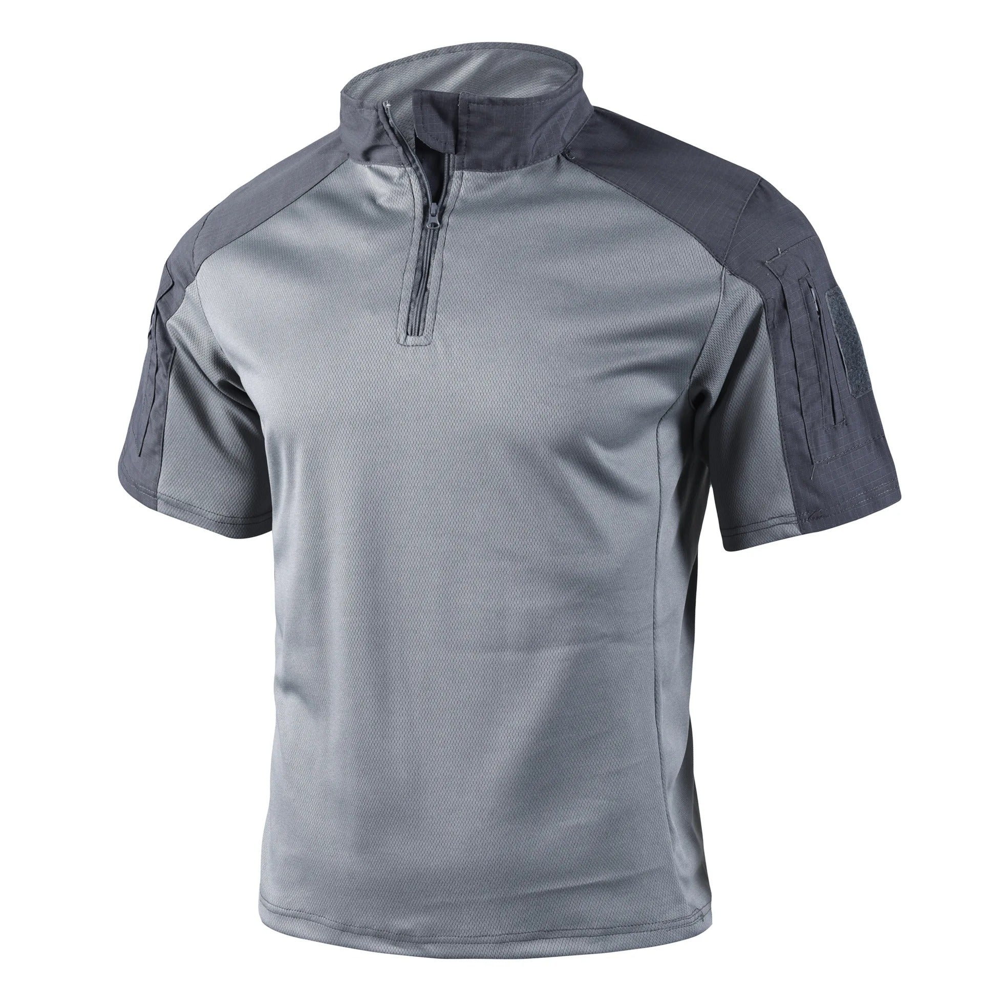Camisa Tática Camuflada Alpha Gear – Secagem Rápida, Respirável e Leve