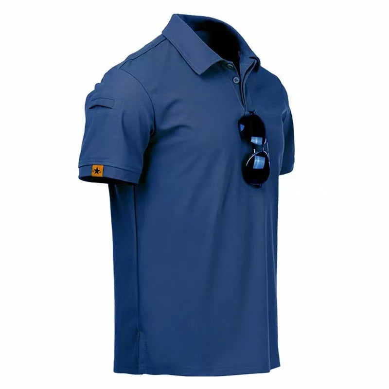 Camiseta Tática Masculina Alpha Gear – Leve, Respirável e Ideal para Treino e Outdoor