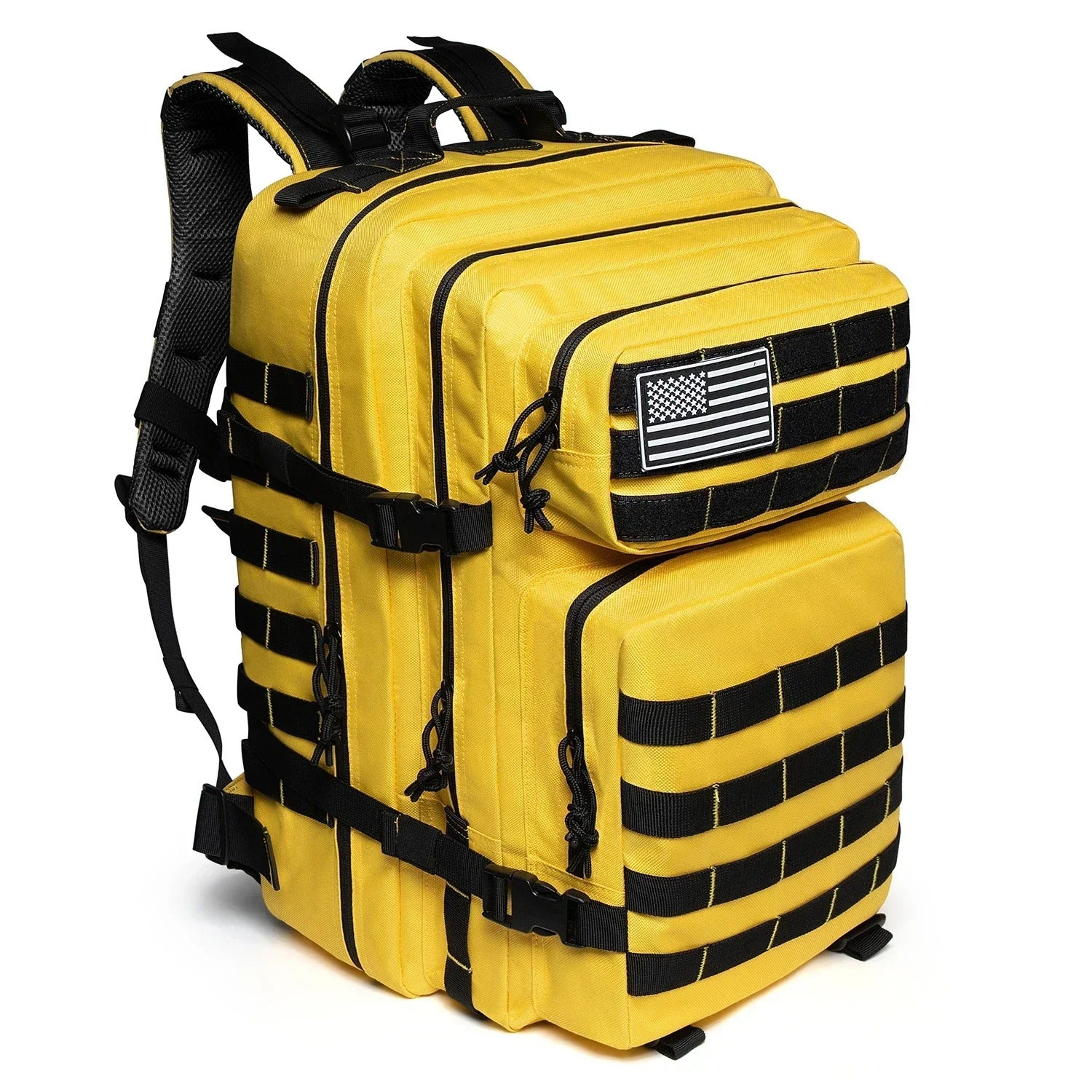 Mochila Tática 45L Alpha Gear® – Molle Militar, Alta Capacidade para 3 Dias