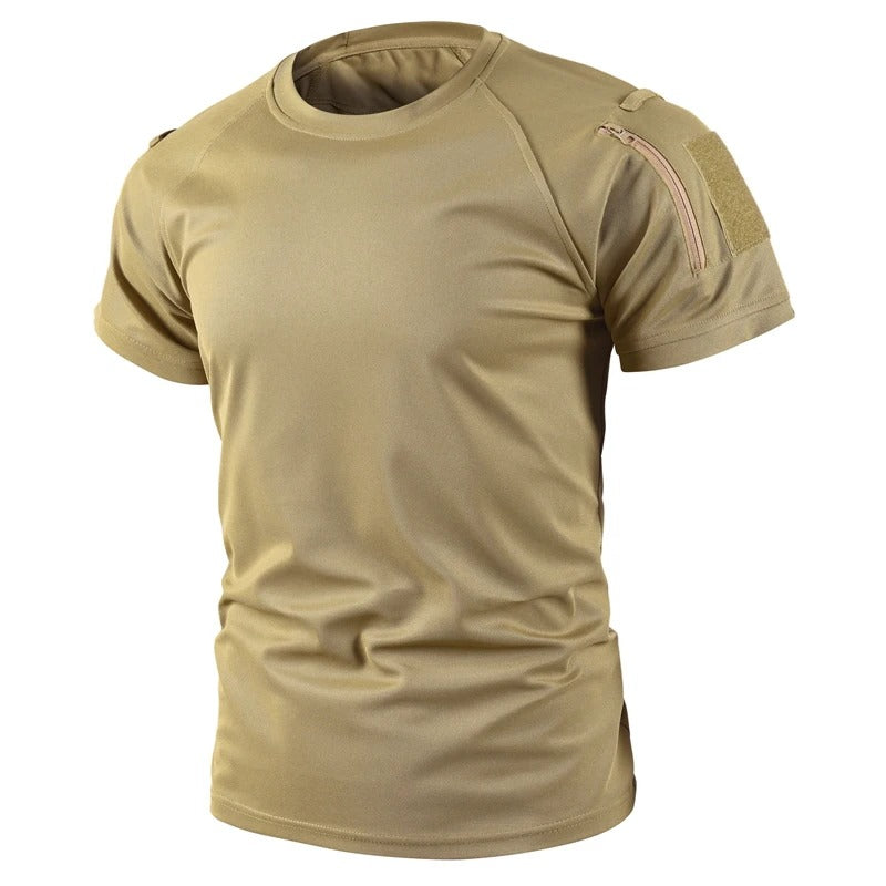 Camiseta Tática Masculina Alpha Gear – Leve, Respirável e Ideal para Treino e Outdoor