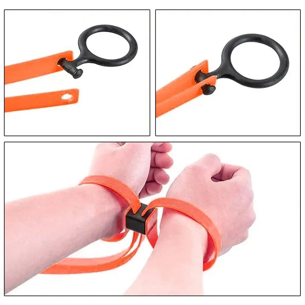 Algema Plástica Tática Reforçada Alpha Gear® – Fixação Rápida e Alta Resistência