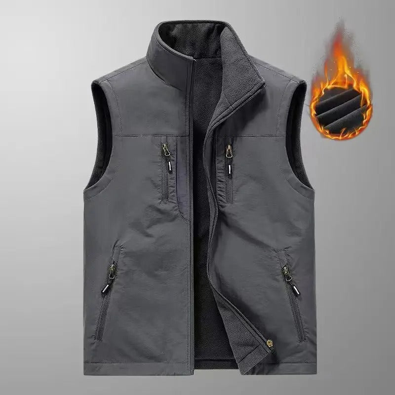 Colete Tático Dupla Face Alpha Gear – Quente, Versátil e com Múltiplos Bolsos