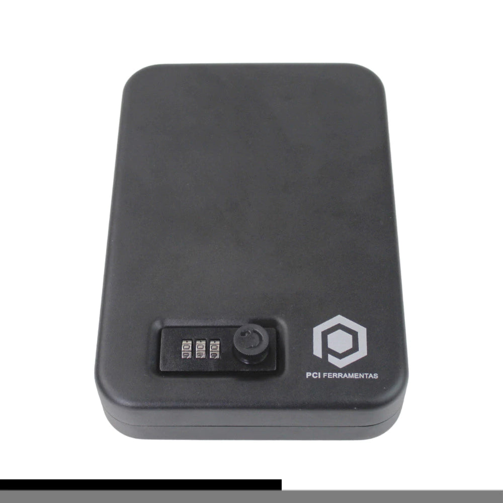 Cofre Portátil Alpha Gear® – Segredo Manual e Cabo de Aço