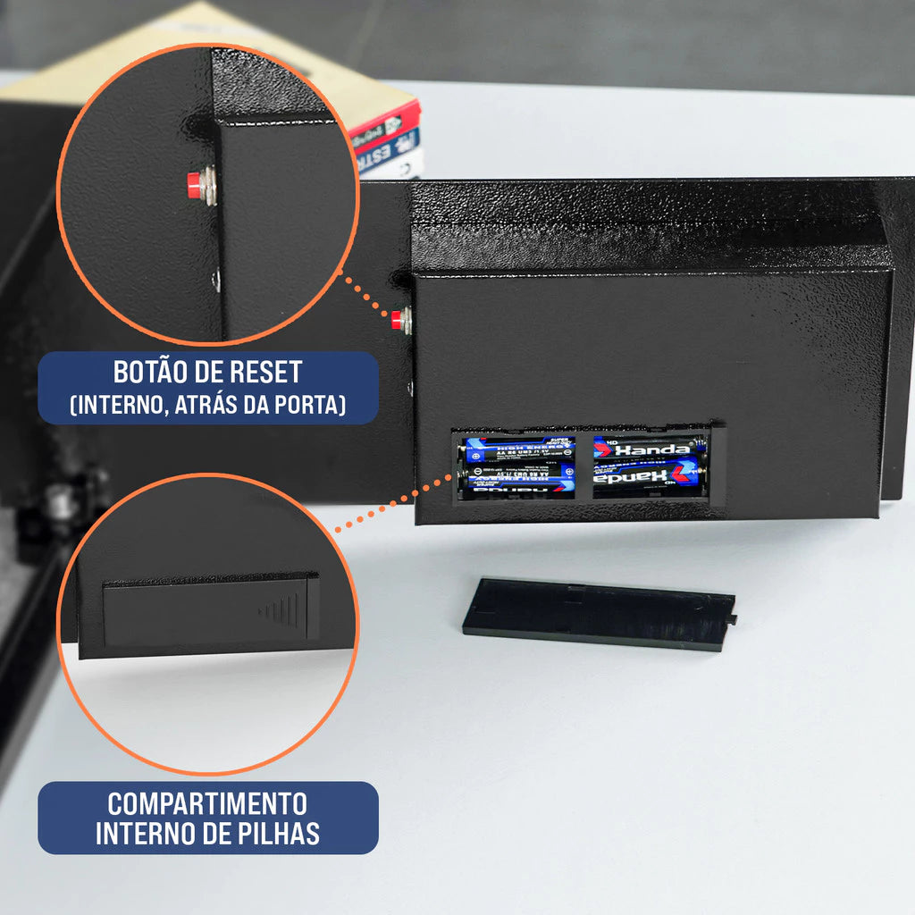 Cofre Grande Alpha Gear® – Proteção para Notebook e Segurança Digital