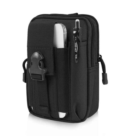 Bolsa de Cintura Tática Molle 900D Alpha Gear – Compacta, Impermeável e Resistente
