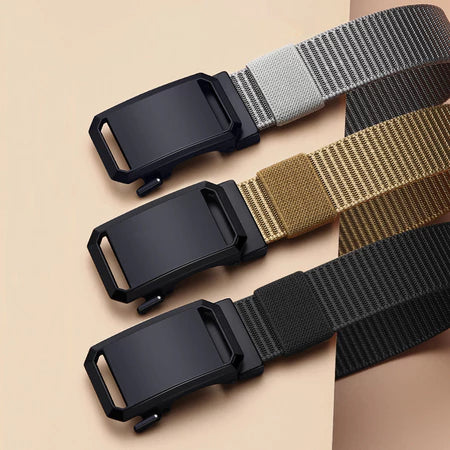 Cinto Tático Alpha Gear® com Fivela Automática – Nylon 500D Ajuste Preciso Sem Furos