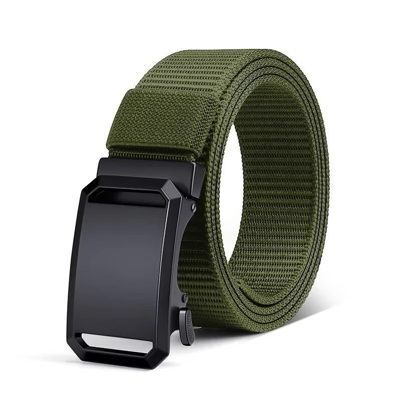 Cinto Tático Alpha Gear® com Fivela Automática – Nylon 500D Ajuste Preciso Sem Furos