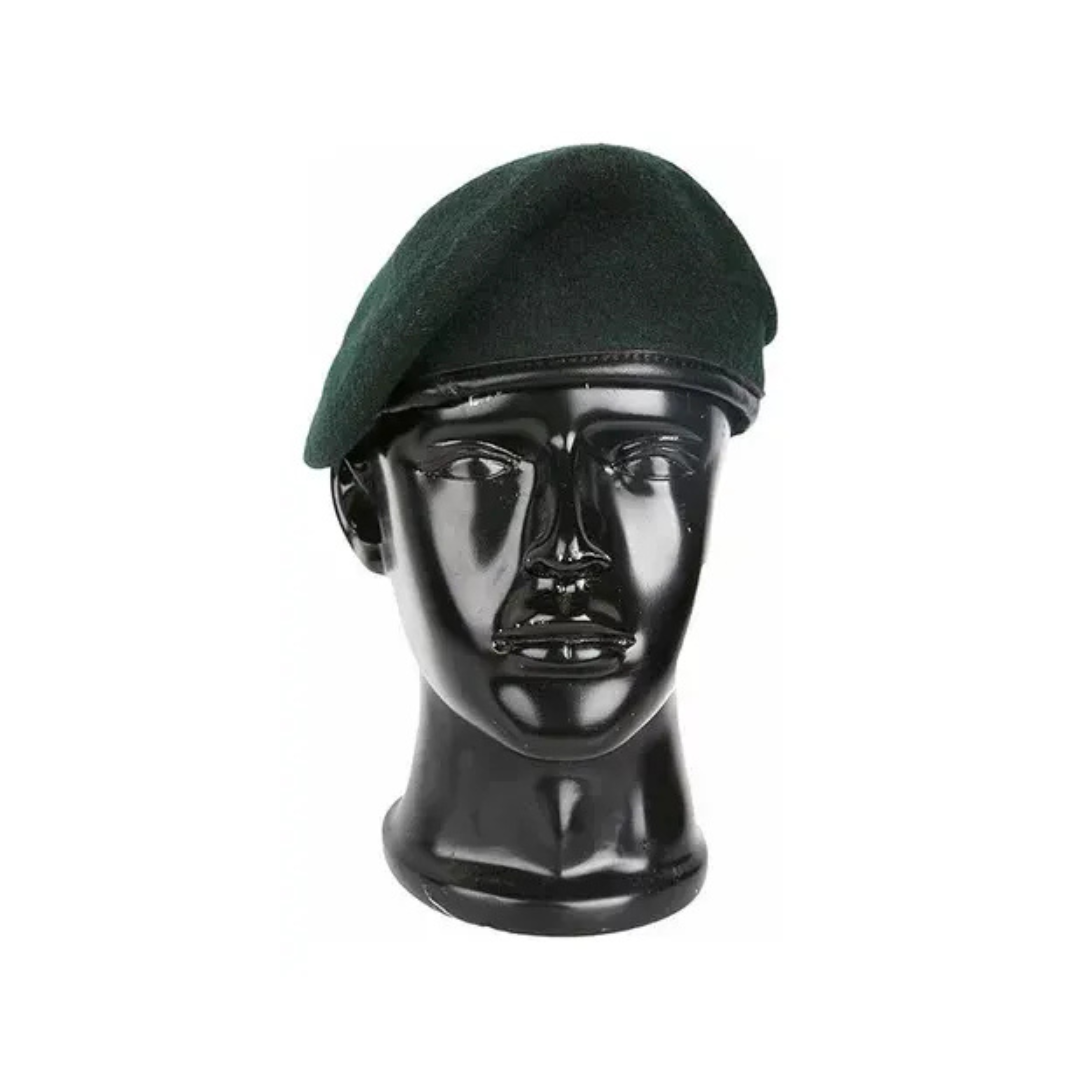 Boné Tático de Lã Alpha Gear® – Estilo Militar Premium com Acabamento em Couro