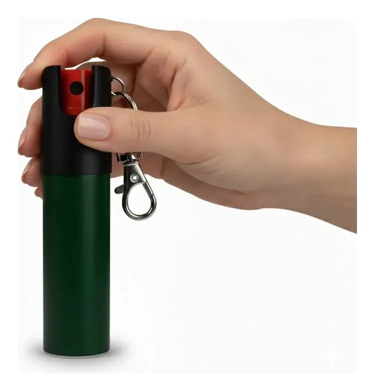 Spray de Defesa Pessoal Chaveiro Vermelho Alpha Gear® – Compacto, Discreto e Eficiente