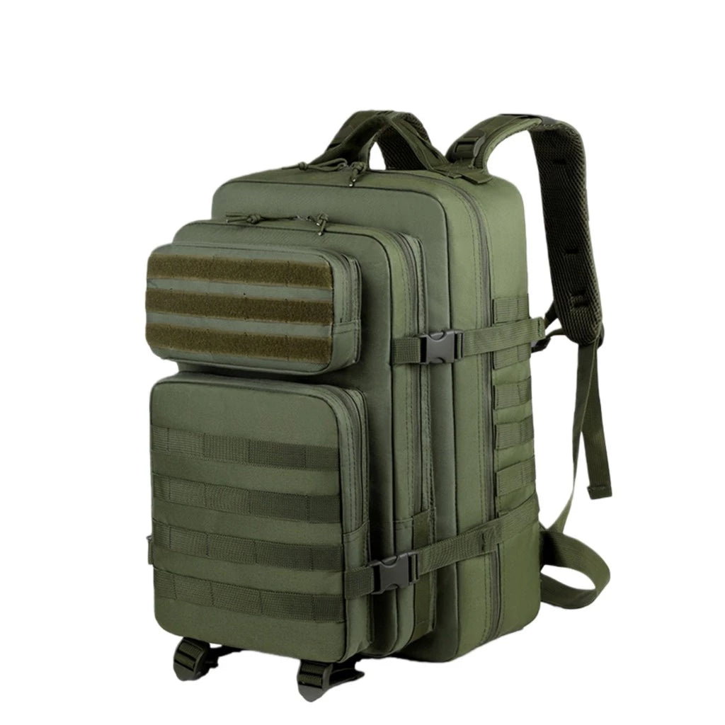 Mochila Tática 50L Alpha Gear® – Resistente à Água, Molle e Compartimento para Notebook