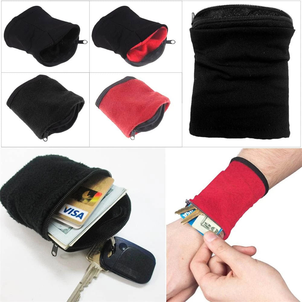 Carteira de Pulso Anti-Furto Alpha Gear® – Discreta, Segura e Ideal para Shows e Esportes