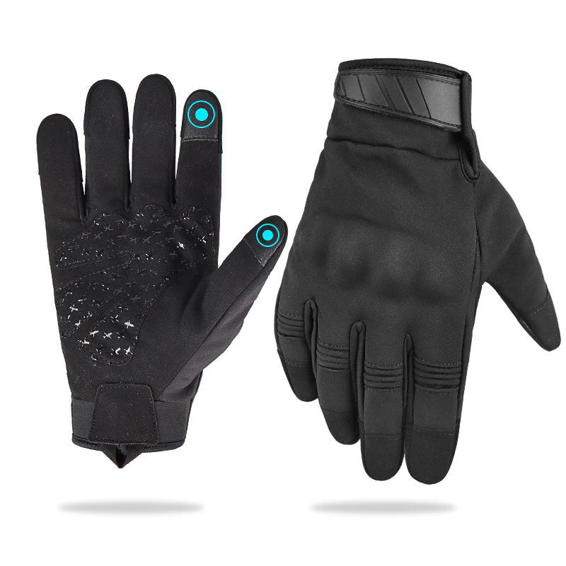 Luva Tática Touch Screen Alpha Gear® – Impermeável, Antiderrapante e Proteção Total