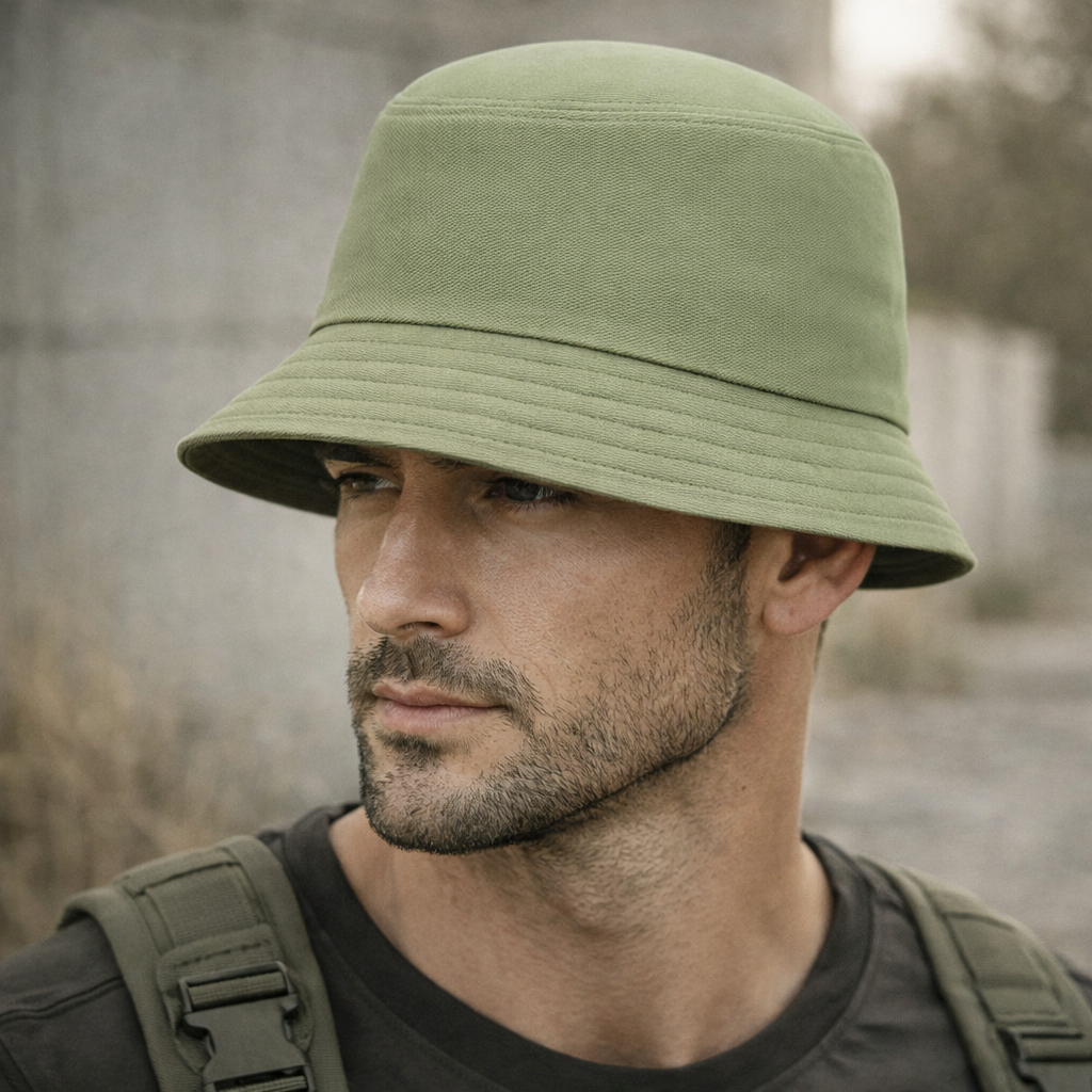 Chapéu Bucket Alpha Gear – Proteção Solar, Leve e Estilo Versátil
