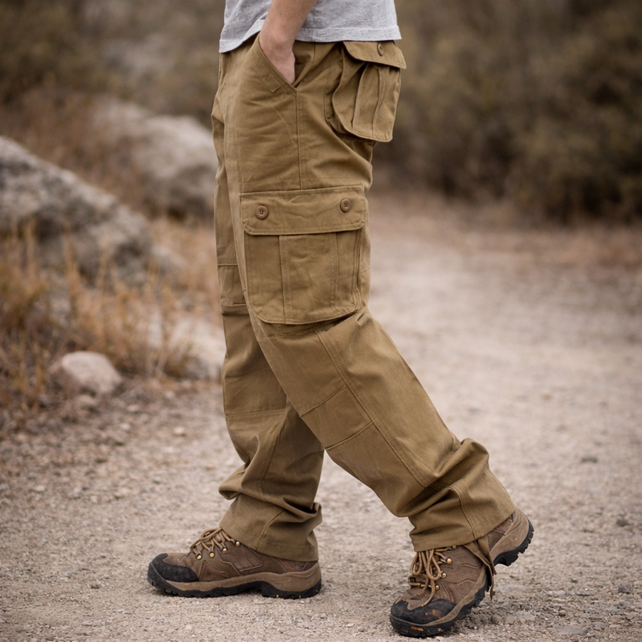 Calça Cargo Work Alpha Gear® – Conforto e Organização Tática