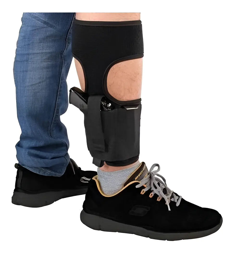 Coldre de Tornozelo Velado Alpha Gear – Conforto, Segurança e Acesso Rápido