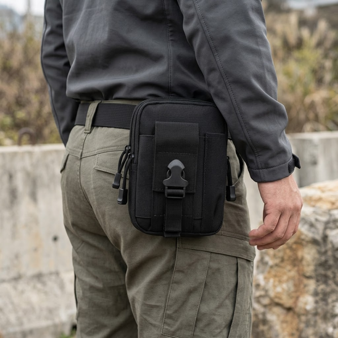 Bolsa Tática Modular Molle 600D Alpha Gear – Alta Resistência e Organização Total