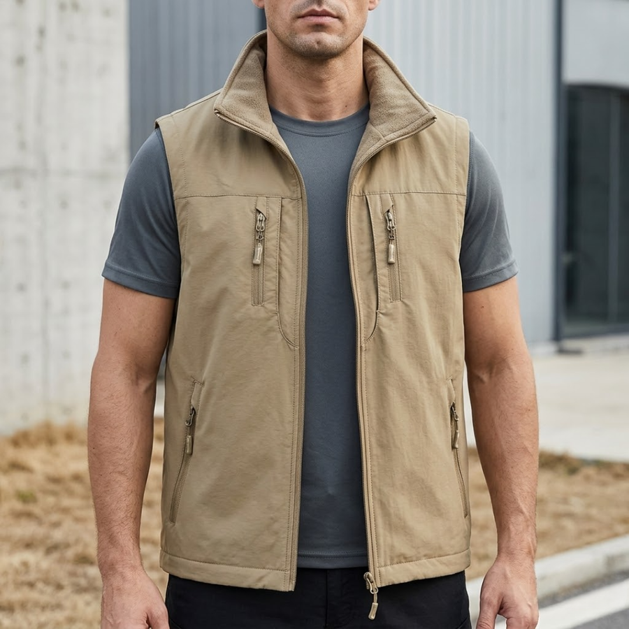 Colete Tático Dupla Face Alpha Gear – Quente, Versátil e com Múltiplos Bolsos