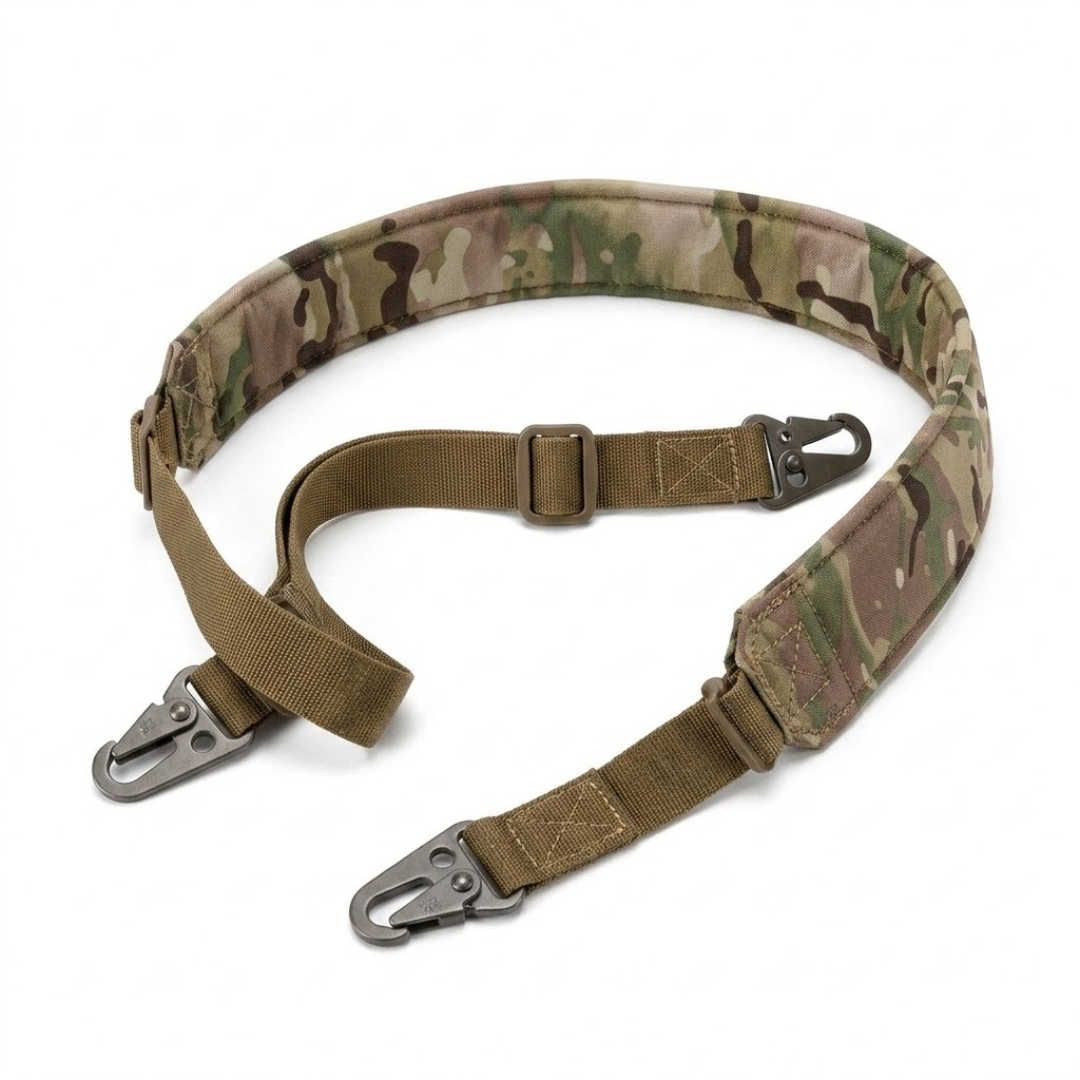 Bandoleira Tática Almofadada Alpha Gear – Ajustável, Conforto Máximo e Alta Resistência