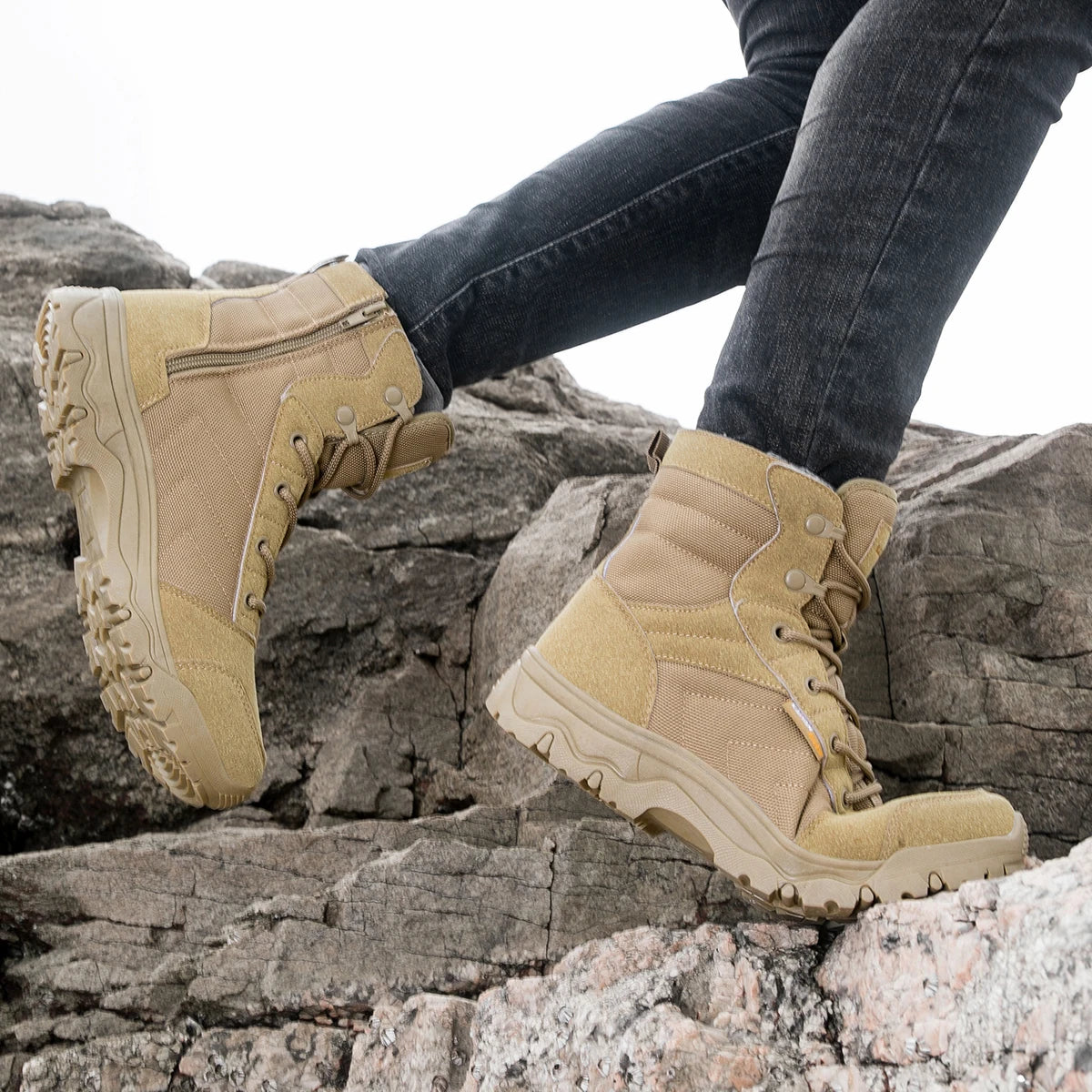 Coturno Tático Alpha Gear® – Tração Segura e Conforto Diário