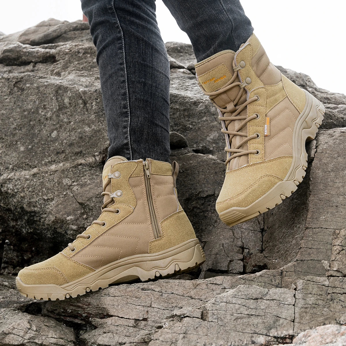 Coturno Tático Alpha Gear® – Tração Segura e Conforto Diário