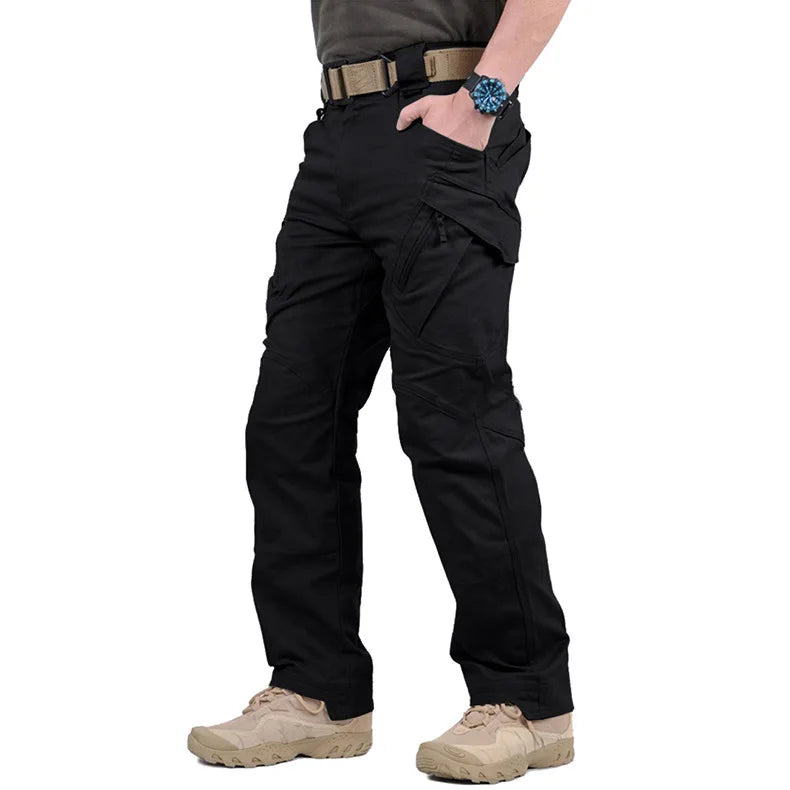 Calça Cargo Tática Alpha Gear® – Mobilidade e Organização